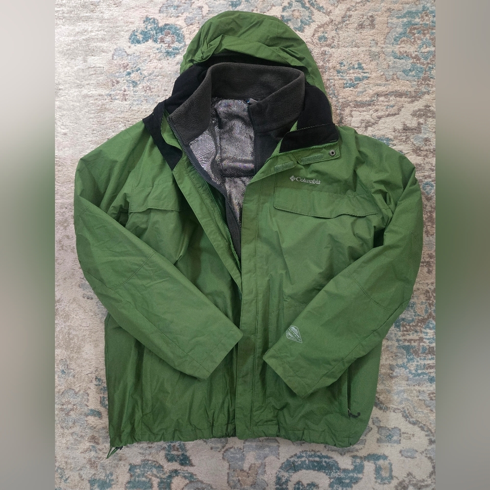 Mens Columbia Omni-Heat 3 In 1 Interchangable Jacket XXL